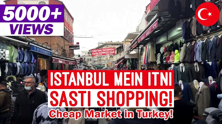 Cheap Shopping in Istanbul - Eminonu Market Tour - Cheap Bazar in Turkey - Ep 6 - Merhaba Turkey