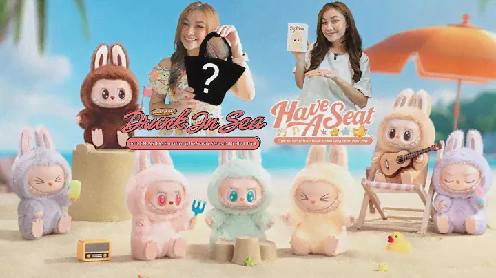 Unboxing the Adorable Pop Mart Labubu V2 Blind Box - Have A Seat Edition & Drunk in Sea!