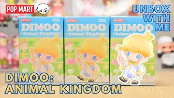 【POP MART】DIMOO: ANIMAL KINGDOM | Which animal is your favourite? | BLIND BOX UNBOXING