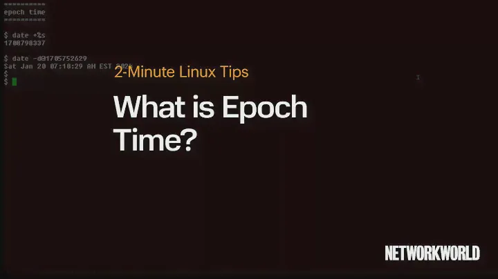 How does Linux and Unix store dates and times?