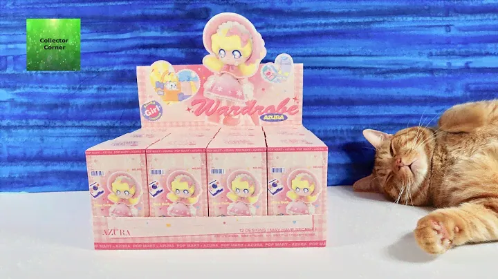 Azura Girl Wardrobe Series Pop Mart Blind Box Figures Unboxing | CollectorCorner