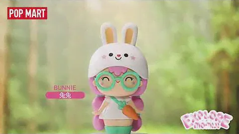 POP MART X Momiji Explore Series Blind Box Toys