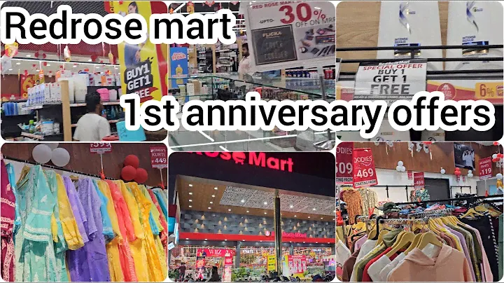 RED ROSE MART FALAKNUMA |1st Anniversary offers |Redrosemart