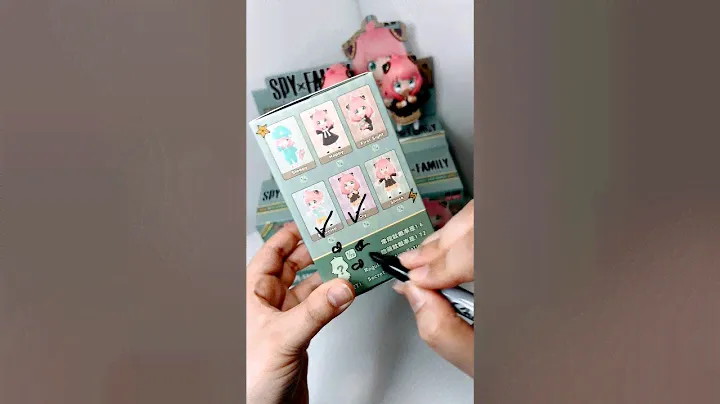 Episode 3: Unboxing Pop Mart Spy x Family Anya’s Daily Life Series Figures #anyaforger #anime #cute